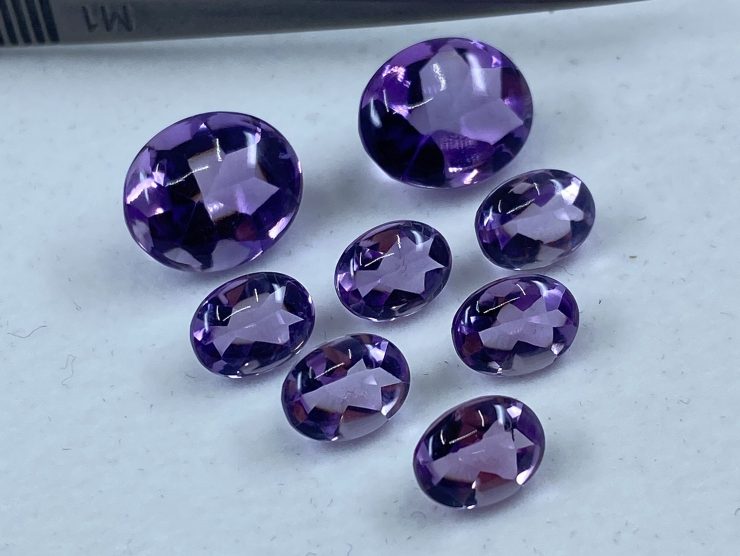 il fullxfull.3471318050 8joj scaled Amethyst (Brazilian) Buff Top Oval Loose Gemstones in Assorted Sizes Ranging from 7x5mm to 12X10mm for Jewellery Making