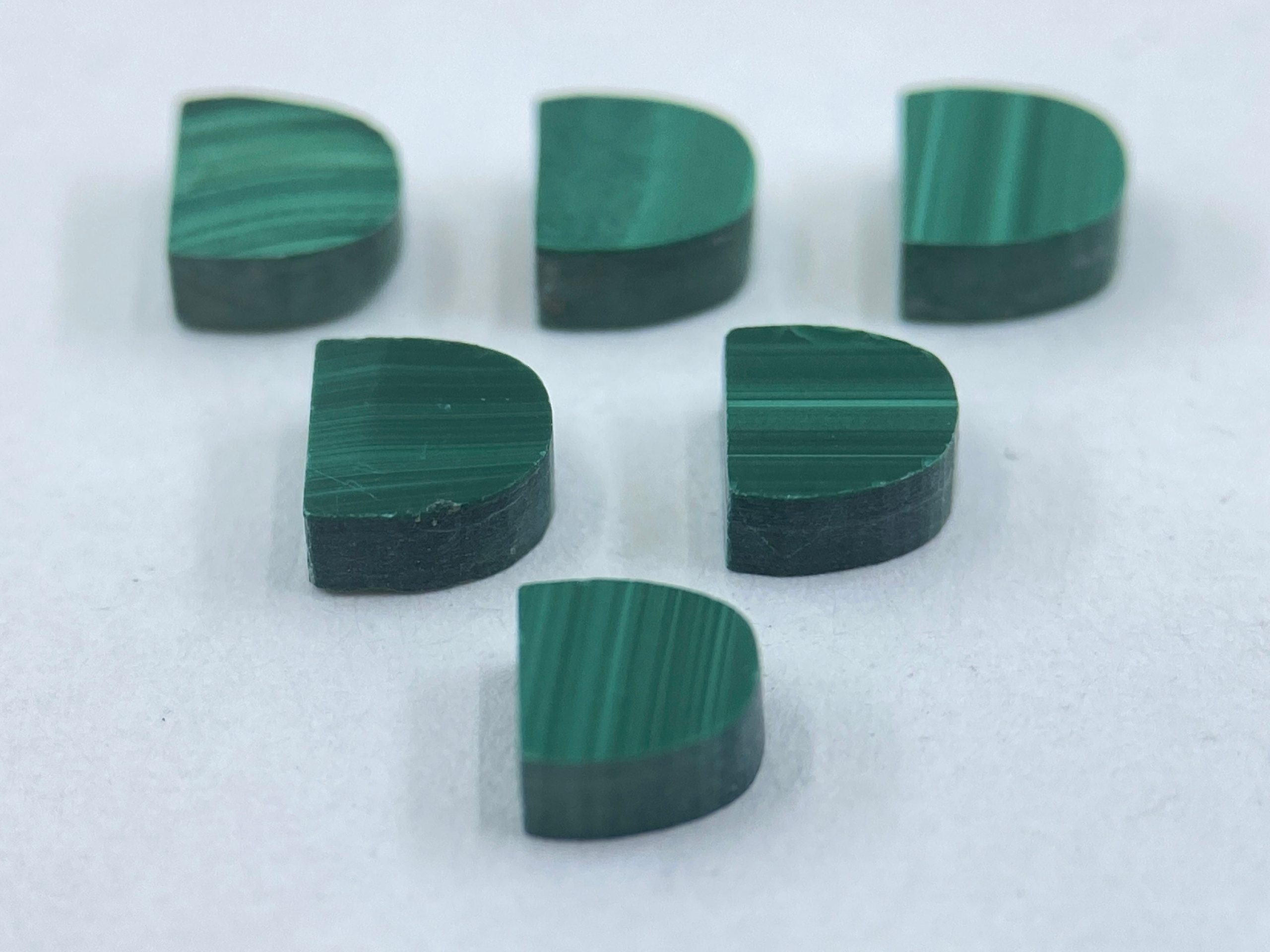 il fullxfull.3486954502 nx5b scaled Malachite Flat Straight Edge (German Cut) D-Shape Loose Gemstones in 4mm for Jewellery Making