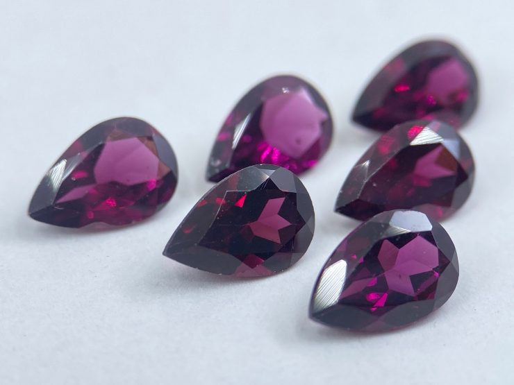 il fullxfull.3494213442 pleo scaled Rhodolite Garnet (Rose-Coloured) Faceted Pear Shape Loose Gemstones in 5x3mm, 7x5mm & 9x6mm for Jewellery Making