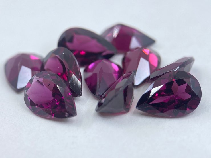 il fullxfull.3494214678 m9i2 scaled Rhodolite Garnet (Rose-Coloured) Faceted Pear Shape Loose Gemstones in 5x3mm, 7x5mm & 9x6mm for Jewellery Making