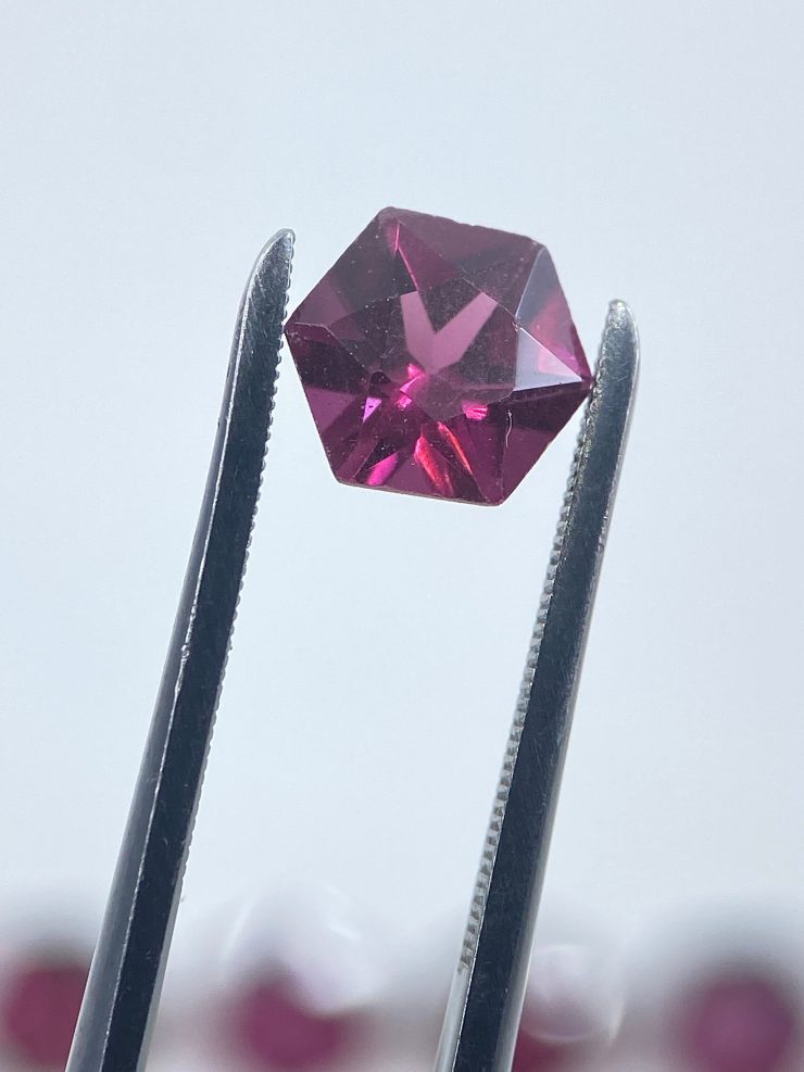 il fullxfull.3494280324 1a75 scaled Rhodolite Garnet (Rose-Coloured) Faceted Hexagon Shape Loose Gemstones in 5mm & 6mm for Jewellery Making