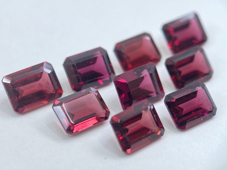 il fullxfull.3494334556 ccfs scaled Rhodolite Garnet (Rose-Coloured) Faceted Octagon Shape Loose Gemstones in 6x4mm, 7x5mm, 8x6mm & 10x8mm for Jewellery Making