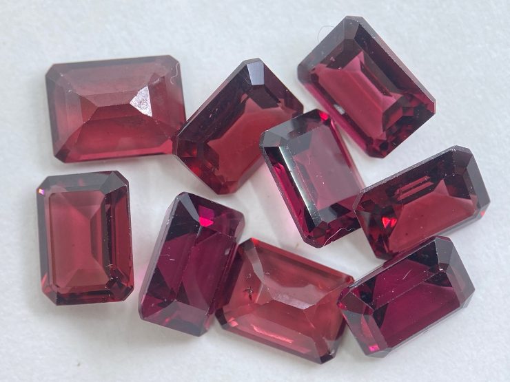 il fullxfull.3494335208 s91g scaled Rhodolite Garnet (Rose-Coloured) Faceted Octagon Shape Loose Gemstones in 6x4mm, 7x5mm, 8x6mm & 10x8mm for Jewellery Making