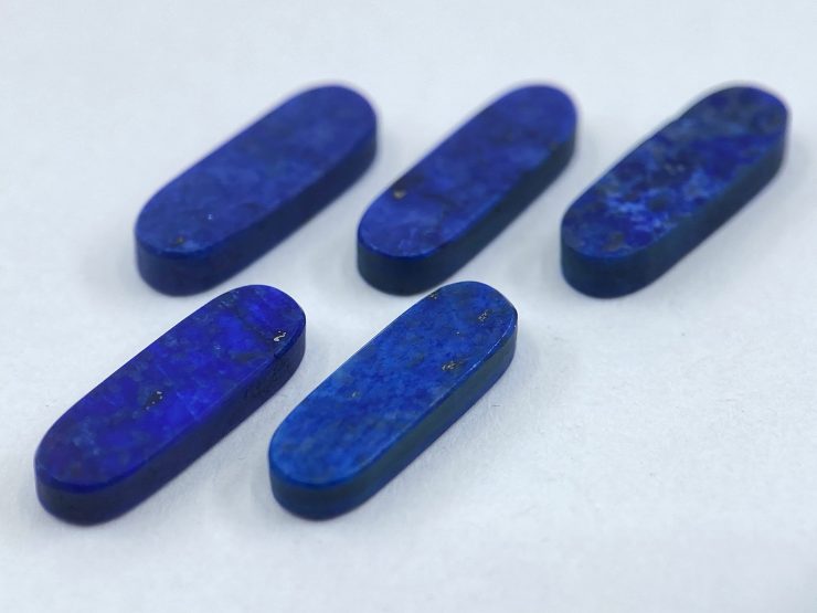 il fullxfull.3518242073 dr9j scaled Lapis Lazuli Flat Straight Edge (German Cut) Oval Shape Loose Gemstones in 12x4mm for Jewellery Making