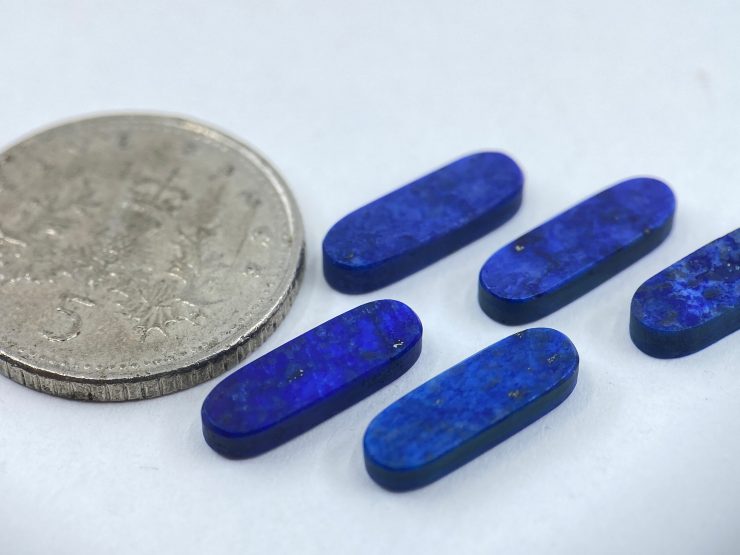 il fullxfull.3518242289 5lh4 scaled Lapis Lazuli Flat Straight Edge (German Cut) Oval Shape Loose Gemstones in 12x4mm for Jewellery Making