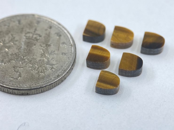 il fullxfull.3539686678 a26b scaled 100 Pieces of Golden Tiger Eye Flat Straight Edge (German Cut) D-Shape Loose Gemstones in 4mm for Jewellery Making