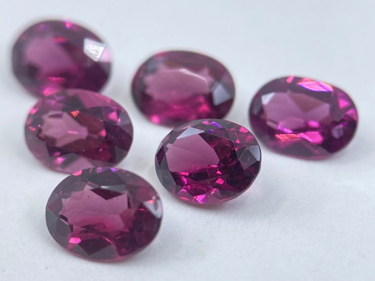 il fullxfull.3541877205 k68e scaled Rhodolite Garnet (Rose-Coloured) Faceted Oval Shape Loose Gemstones in Assorted Sizes from 4x3mm up to 10x8mm for Jewellery Making