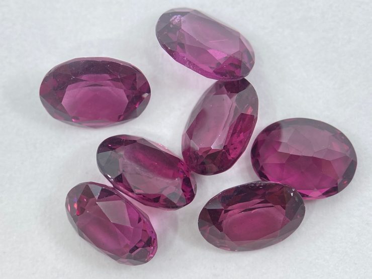 il fullxfull.3541879273 1pc2 scaled Rhodolite Garnet (Rose-Coloured) Faceted Oval Shape Loose Gemstones in Assorted Sizes from 4x3mm up to 10x8mm for Jewellery Making