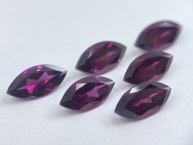 il fullxfull.3541912061 16f4 scaled Rhodolite Garnet (Rose-Coloured) Faceted Marquise Shape Loose Gemstones in 6x3mm & 10x5mm for Jewellery Making