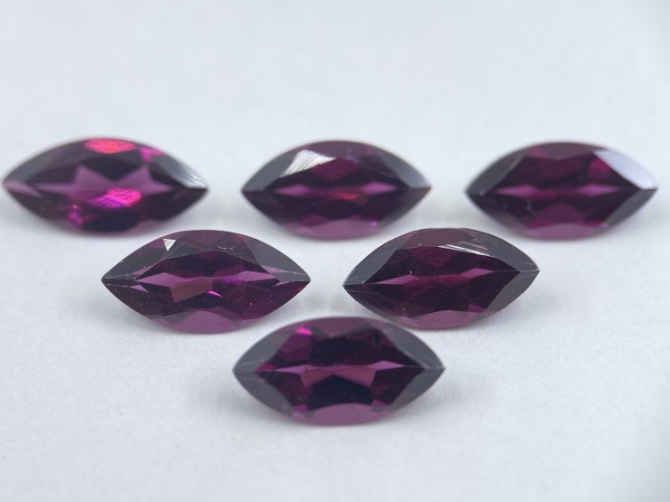 il fullxfull.3541912065 38sp scaled Rhodolite Garnet (Rose-Coloured) Faceted Marquise Shape Loose Gemstones in 6x3mm & 10x5mm for Jewellery Making