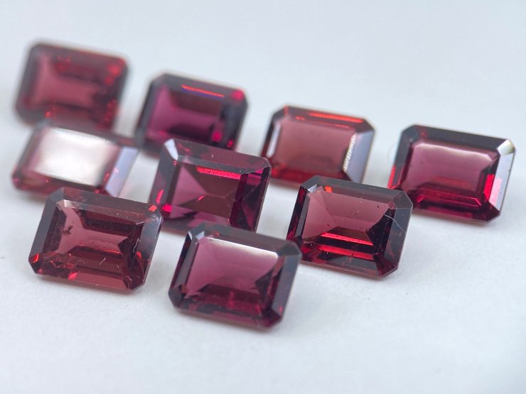 il fullxfull.3541976827 orvl scaled Rhodolite Garnet (Rose-Coloured) Faceted Octagon Shape Loose Gemstones in 6x4mm, 7x5mm, 8x6mm & 10x8mm for Jewellery Making