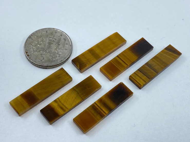 il fullxfull.3587335511 qtzi scaled Golden Tiger Eye Flat Straight Edge (German Cut) Rectangle Shape Loose Gemstones in 22x6mm for Jewellery Making