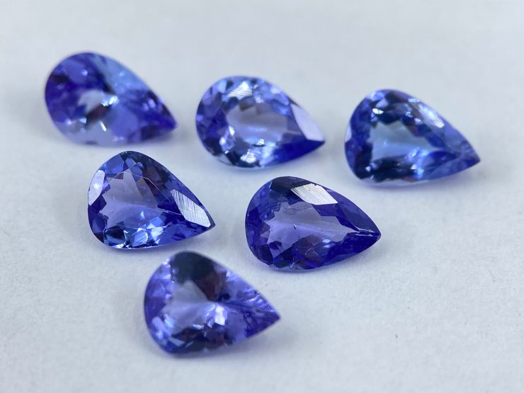 il fullxfull.3588423944 gmdc scaled Fine Tanzanite (Tanzania) Faceted Pear Shape Loose Gemstones in 5x3mm, 6x4mm & 7x5mm for Jewellery Making