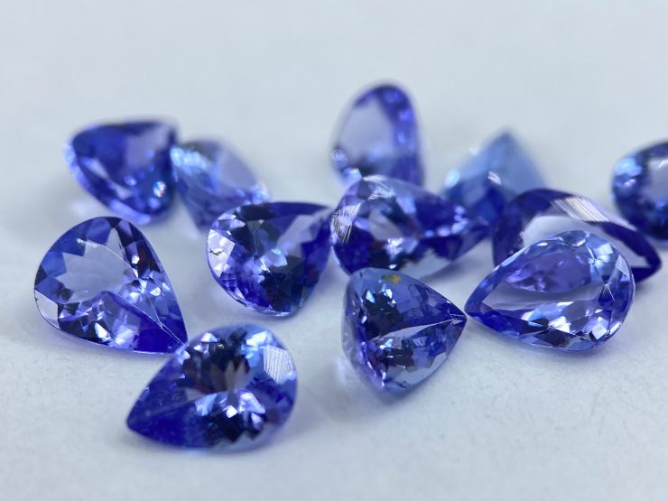 il fullxfull.3588426540 tqk9 scaled Fine Tanzanite (Tanzania) Faceted Pear Shape Loose Gemstones in 5x3mm, 6x4mm & 7x5mm for Jewellery Making