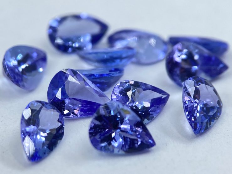 il fullxfull.3588428080 piik scaled Fine Tanzanite (Tanzania) Faceted Pear Shape Loose Gemstones in 5x3mm, 6x4mm & 7x5mm for Jewellery Making