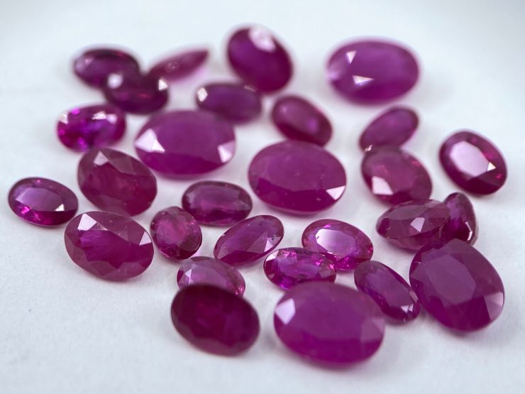 il fullxfull.3605556406 6gvk scaled Fine Ruby Oval Shape Faceted Loose Gemstones in Assorted Sizes from 4x3mm to 7x5mm for Jewellery Making