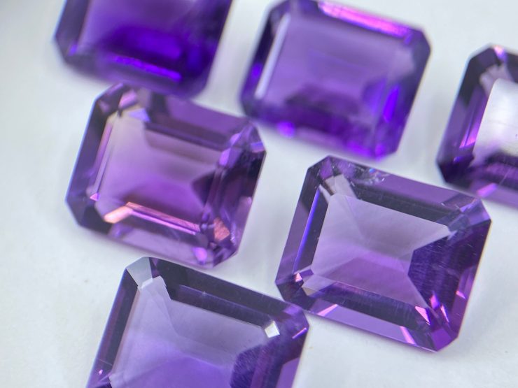 il fullxfull.3605642566 s1i9 scaled Amethyst (African) Faceted Octagon Shape Loose Gemstones AAA Quality in Sizes from 6x4mm to 14x10mm for Jewellery Making