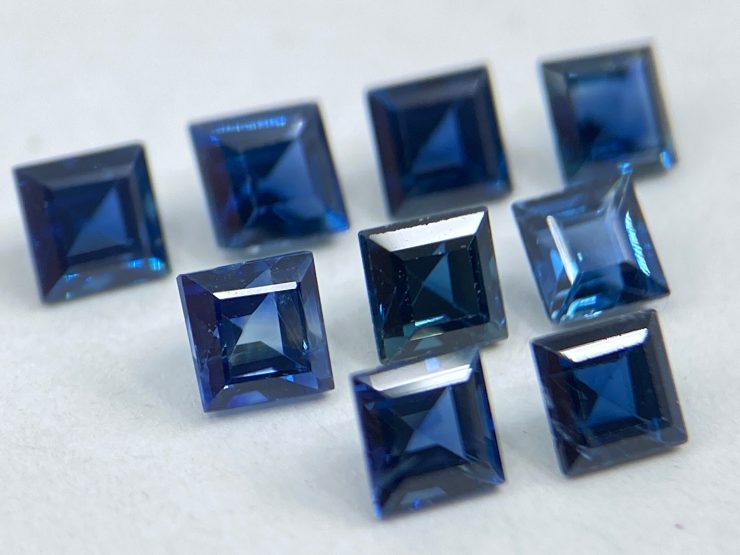 il fullxfull.3610275054 1y12 scaled Fine Sapphire Square Shape Faceted Loose Gemstones in Assorted Sizes from 1.3mm to 3mm for Jewellery Making