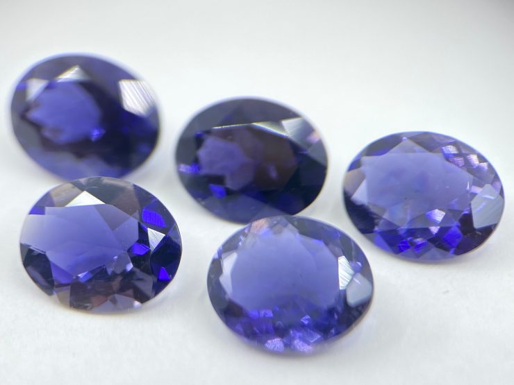 il fullxfull.3610568040 kus3 scaled Iolite Oval Shape Faceted Loose Gemstones in 5x3mm up to 12x6mm for Jewellery Making