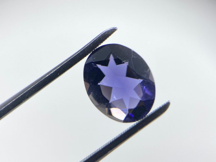 il fullxfull.3610581060 3oc4 scaled Iolite Oval Shape Faceted Loose Gemstones in 5x3mm up to 12x6mm for Jewellery Making