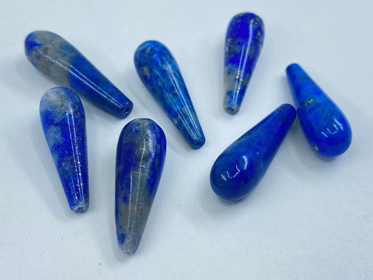 il fullxfull.3624926459 9igz scaled Lapis Lazuli Top Drilled Teardrop Shape Gemstone Beads in 21x7mm for Jewellery Making