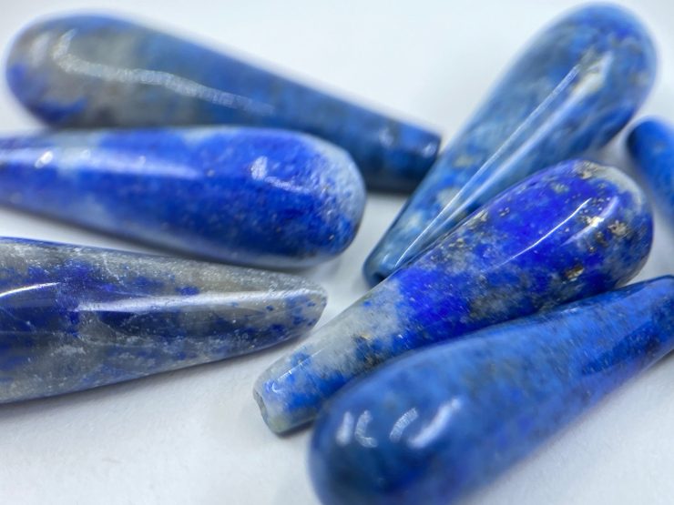 il fullxfull.3624926553 feps scaled Lapis Lazuli Top Drilled Teardrop Shape Gemstone Beads in 21x7mm for Jewellery Making