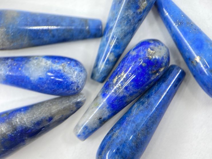 il fullxfull.3624926867 5kch scaled Lapis Lazuli Top Drilled Teardrop Shape Gemstone Beads in 21x7mm for Jewellery Making