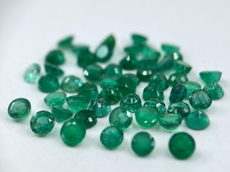 il fullxfull.3626605018 htdo scaled Emerald Round Shape Faceted Loose Gemstones in Assorted Sizes from 1.5mm to 6mm for Jewellery Making