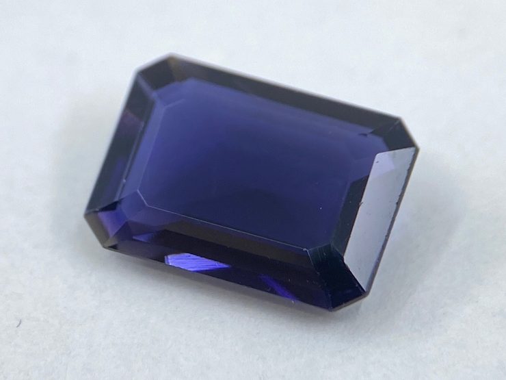 2.14 cts Iolite Octagon Shape Faceted Loose Gemstones in 10.7x7.5mm for Jewellery Making