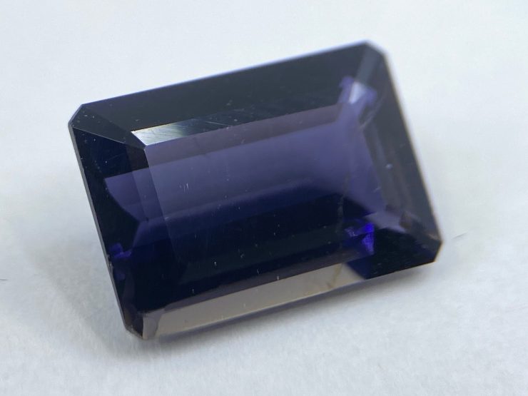 3.20 cts Iolite Octagon Shape Faceted Loose Gemstones in 11.7x8mm for Jewellery Making