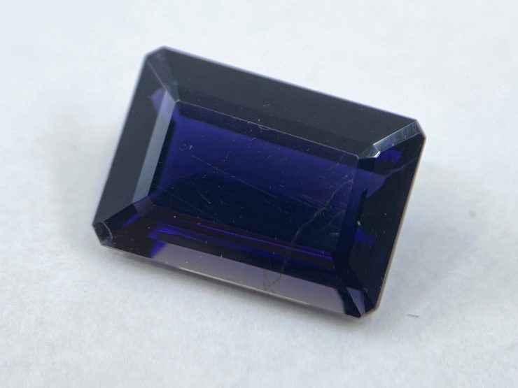 3.20 cts Iolite Octagon Shape Faceted Loose Gemstones in 11.7x8mm for Jewellery Making