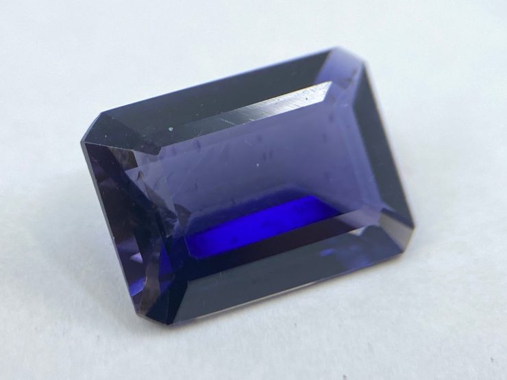 2.50 cts Iolite Octagon Shape Faceted Loose Gemstones in 11x8mm for Jewellery Making