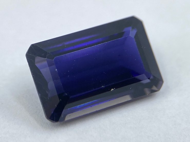 3.86 cts Iolite Octagon Shape Faceted Loose Gemstones in 12.6x8mm for Jewellery Making