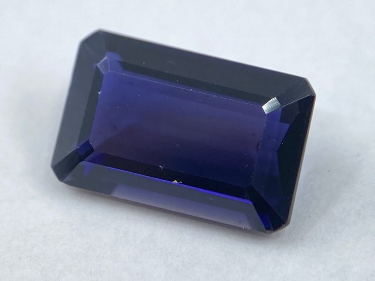 3.86 cts Iolite Octagon Shape Faceted Loose Gemstones in 12.6x8mm for Jewellery Making