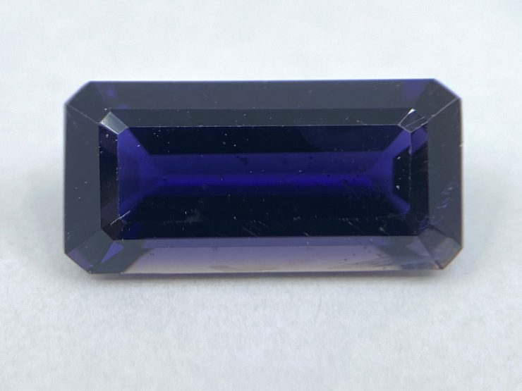 4.31 cts Iolite Octagon Shape Faceted Loose Gemstones in 15.4x7.3mm for Jewellery Making