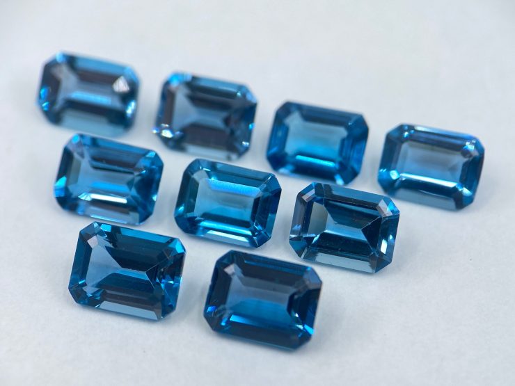 il fullxfull.3643614982 ebbu scaled London Blue Topaz Faceted Octagon Shape Loose Gemstones in 8x6mm, 10x8mm & 14x10mm for Jewellery Making