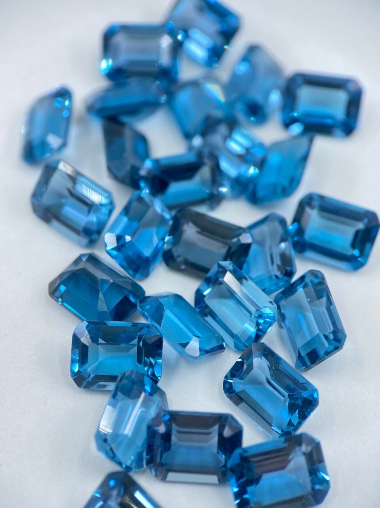 il fullxfull.3643627350 42q8 scaled London Blue Topaz Faceted Octagon Shape Loose Gemstones in 8x6mm, 10x8mm & 14x10mm for Jewellery Making