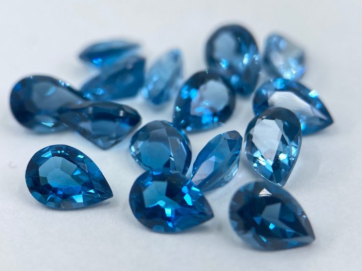 il fullxfull.3643667532 6dm7 scaled 10 Pieces of London Blue Topaz Faceted Pear Shape Loose Gemstones in 5x3mm for Jewellery Making