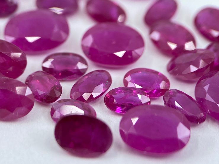 il fullxfull.3653173053 6vl2 scaled Fine Ruby Oval Shape Faceted Loose Gemstones in Assorted Sizes from 4x3mm to 7x5mm for Jewellery Making