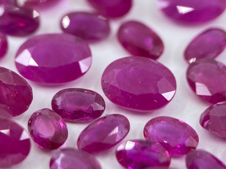 il fullxfull.3653185431 i6v6 scaled Fine Ruby Oval Shape Faceted Loose Gemstones in Assorted Sizes from 4x3mm to 7x5mm for Jewellery Making