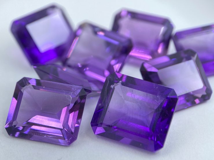 il fullxfull.3653260553 pg46 scaled Amethyst (African) Faceted Octagon Shape Loose Gemstones AAA Quality in Sizes from 6x4mm to 14x10mm for Jewellery Making