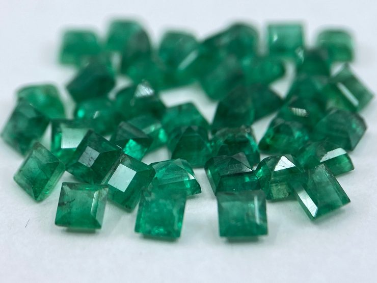 il fullxfull.3660153094 n9ly scaled Emerald Square Shape Faceted Loose Gemstones in Assorted Sizes from 1.5mm to 4mm for Jewellery Making