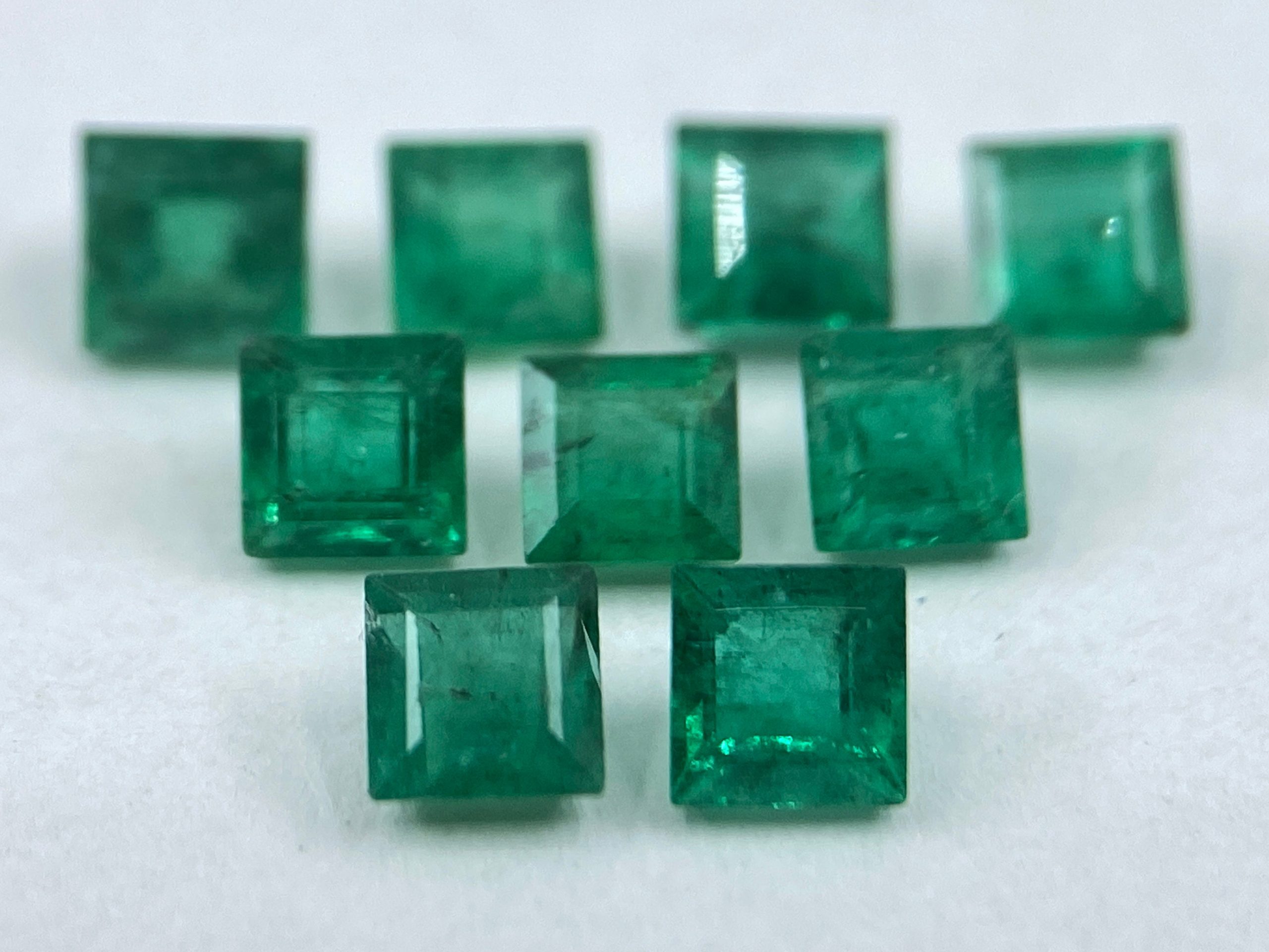 il fullxfull.3660155842 fzqa scaled Emerald Square Shape Faceted Loose Gemstones in Assorted Sizes from 1.5mm to 4mm for Jewellery Making