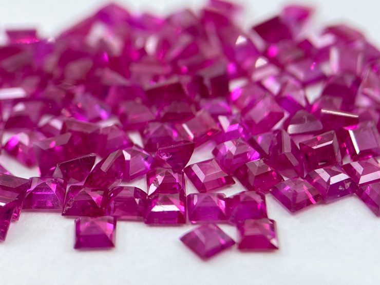 il fullxfull.3670035565 f05o scaled Ruby Square Shape Faceted Loose Gemstones in Sizes Ranging from 2mm to 3.5mm for Jewellery Making