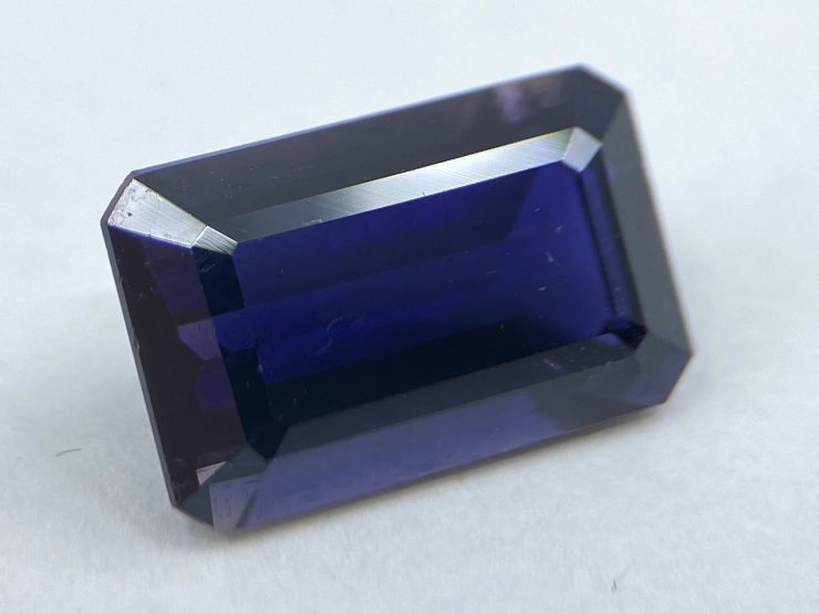 3.82 cts Iolite Octagon Shape Faceted Loose Gemstones in 12.5x7.8mm for Jewellery Making