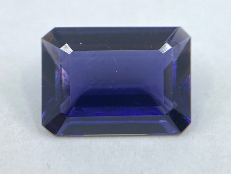 2.50 cts Iolite Octagon Shape Faceted Loose Gemstones in 11x8mm for Jewellery Making