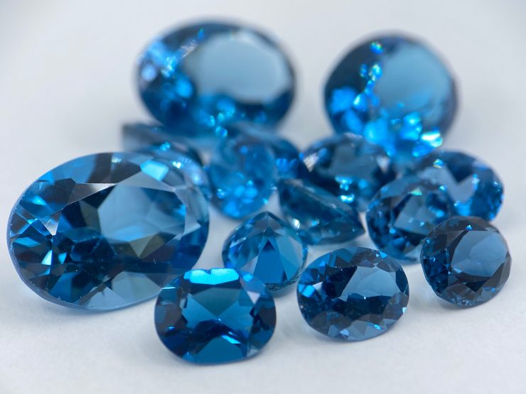 il fullxfull.3691174021 4wnh scaled London Blue Topaz Faceted Oval Shape Loose Gemstones in Sizes Ranging from 4x3mm to 16x12mm for Jewellery Making