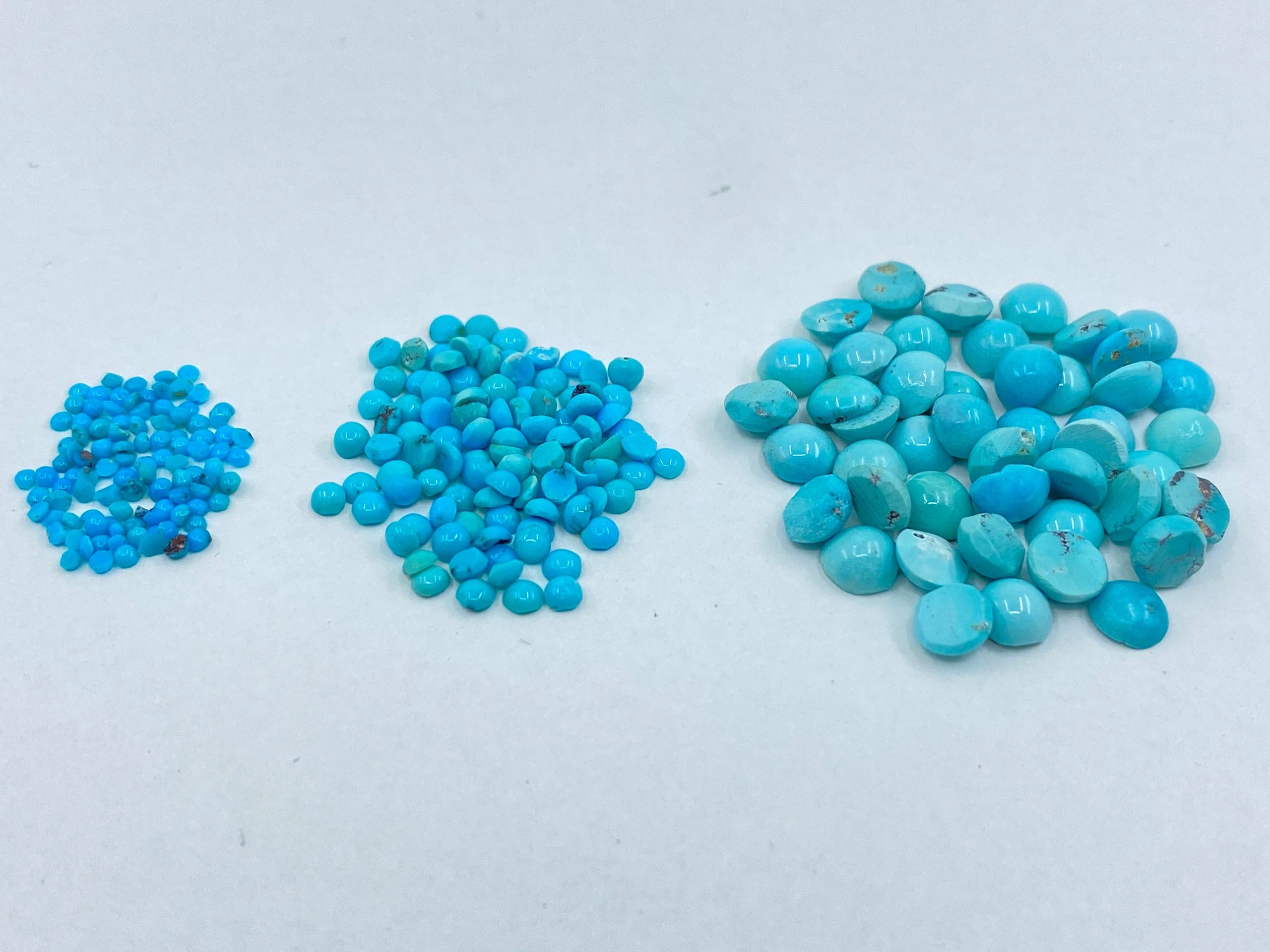 il fullxfull.3693499914 t7au scaled Turquoise (Persian) Natural Real Round Shape Cabochon in Assorted Sizes from 1.25mm to 5mm for Jewellery Making