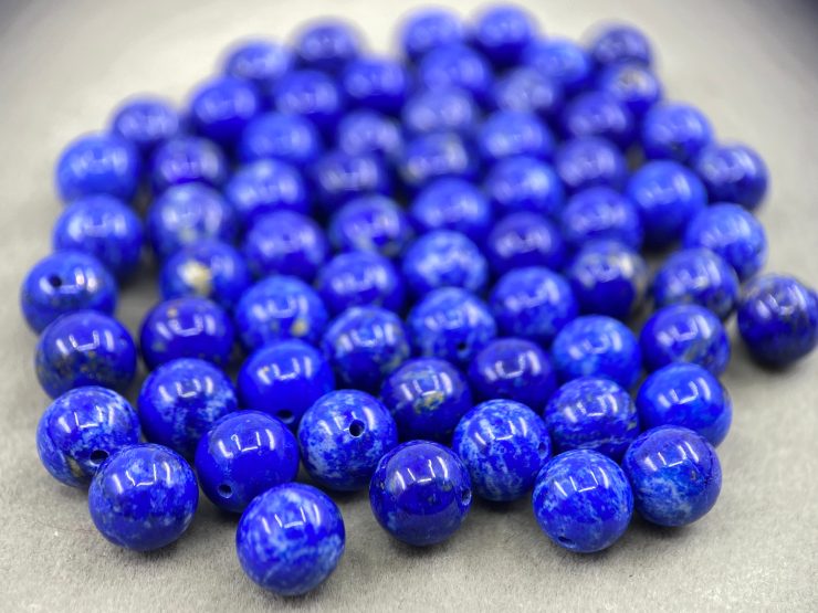 il fullxfull.3693591904 4bsc scaled Lapis Lazuli (Afghanistan) AAA Quality Half Drilled Loose Beads in 4mm, 5mm & 6mm for Jewellery Making