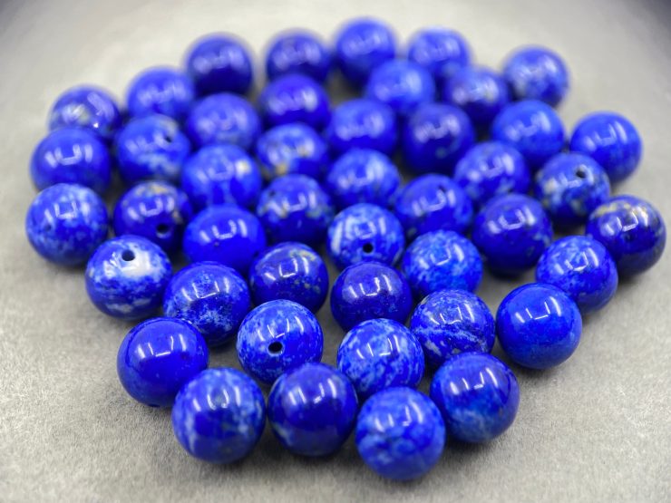 il fullxfull.3693592178 e3ew scaled Lapis Lazuli (Afghanistan) AAA Quality Half Drilled Loose Beads in 4mm, 5mm & 6mm for Jewellery Making